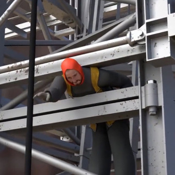 Worker crushed by elevator