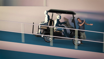 Confidential Verdict: Forensic Animations Show How Mechanism of Injury Occurred From Golf Cart Incident