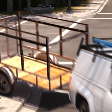Confidential Settlement: Utility Truck Hits Trailer Into Pedestrian