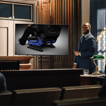 Courtroom presentation