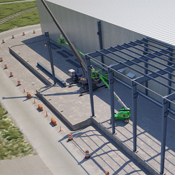 Crane crushes worker