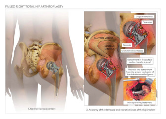 Failed Right Total Hip Arthroplasty
