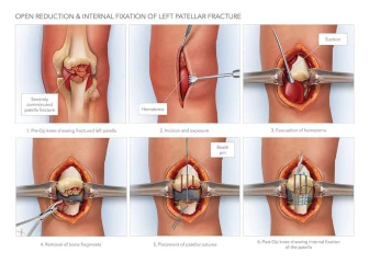 ORIF of Left Patellar Fracture