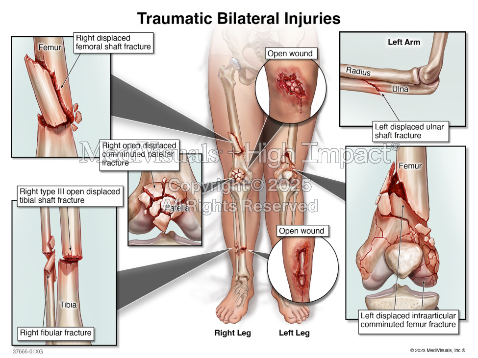 $3.5M Verdict: Traumatic Leg Injuries Following Motor Vehicle Collision