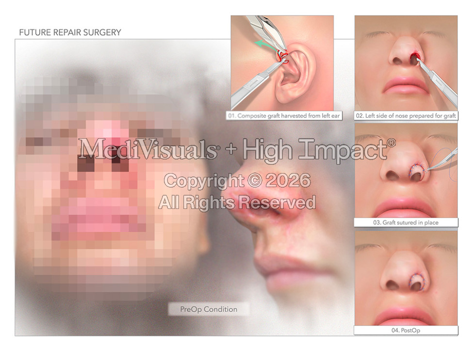 $1.3M Settlement on $0 Offer: Medical Illustrations of Woman Attacked by Dog Make a Huge Impact