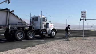Cyclist Struck by Tractor-Trailer
