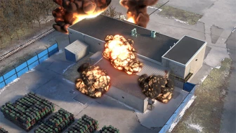 Defective Tire Explosion Animation