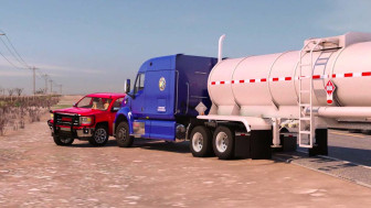 Tanker Totals Truck